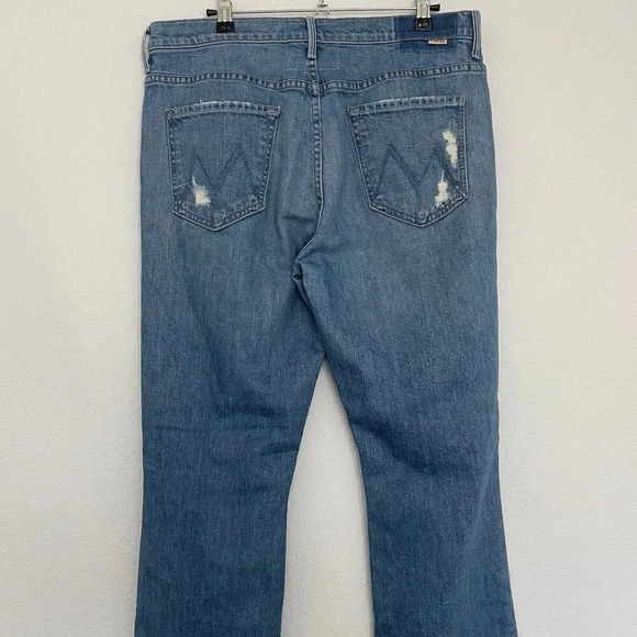 Mother The Insider Ankle Size 32 Jeans Destroyed Bills - Picture 12 of 12